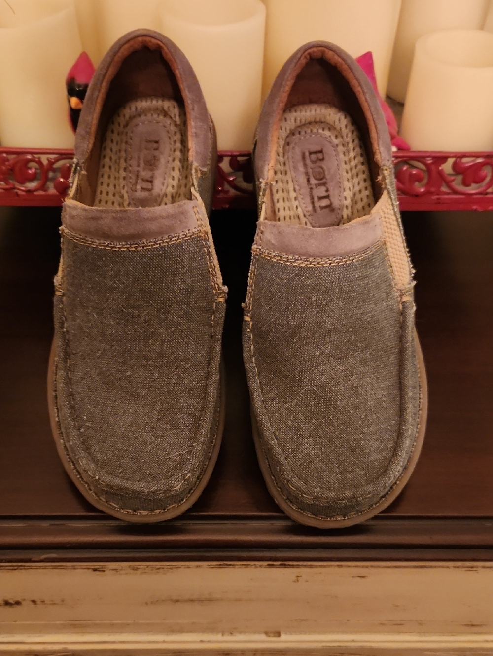 Born Pepper Slip On Loafers Mens SZ 8.5